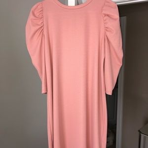 Maternity blush pink Dress